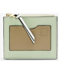 Loewe - Six-card Leather Coin And Cardholder - Lyst