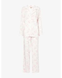Eberjey - Gisele Long-Sleeve Modal-Jersey Pyjama Set - Lyst