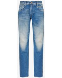 Replay - Anbass Slim-fit Straight-leg Stretch Jeans - Lyst