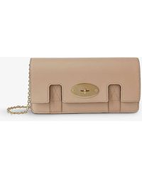 Mulberry - East West Bayswater Leather Clutch Bag - Lyst