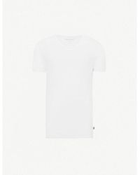 Derek Rose - V-Neck Modal T-Shirt - Lyst