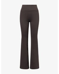ADANOLA - Flared Yoga Stretch-Jersey Leggings - Lyst