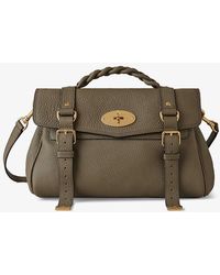 Mulberry - Alexa Grained-leather Tote Bag - Lyst