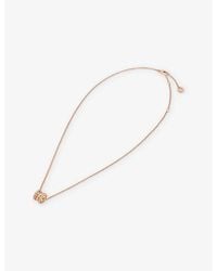 BVLGARI - B.Zero1 18Ct- And 0.25Ct Diamond Pendant Necklace - Lyst