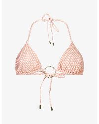 Cheap Monday - Cannes Triangle Bikini Top - Lyst