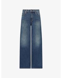 Rag & Bone - Flexi Sofie Ankle Wide-Leg Denim Jeans - Lyst