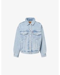 Levi's - 90S Rhinestone-Embellished Denim Trucker Jacket - Lyst
