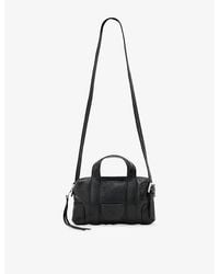 AllSaints - Ares Leather Cross-Body Bag - Lyst