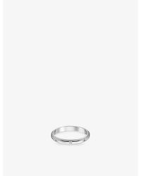 Cartier - 1895 And 0.03Ct Diamond Wedding Band - Lyst