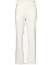 Champion - Brand-appliqué Drawstring-waistband Cotton-blend jogging Bottoms X - Lyst