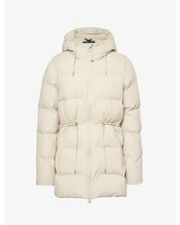 Rains - Alta Hooded Long Puffer Jacket - Lyst