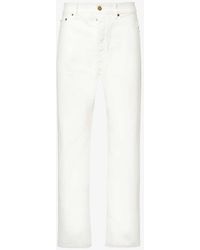 Fear Of God - Essentials Brand-patch Straight-leg Relaxed-fit Jeans - Lyst