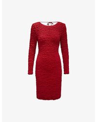 Phase Eight - Eliza Long-Sleeved Woven Mini Dress - Lyst