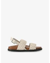 KG by Kurt Geiger - Ringer Leather Sandals - Lyst
