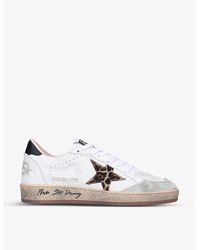 Golden Goose - Ball Star 10920 Low-top Leather Trainers - Lyst