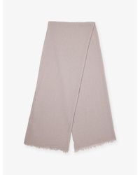Rick Owens - Emily Wool, Silk And Cashmere Scarf - Lyst