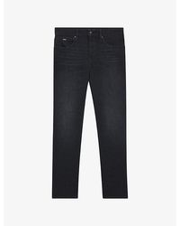 BOSS - Delaware Slim-Fit Stretch-Denim Jeans - Lyst