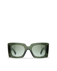 Chanel - Square Sunglasses - Lyst
