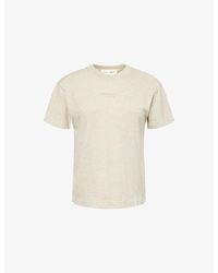 Fear Of God - Embossed-Branding Round-Neck Cotton-Blend T-Shirt - Lyst