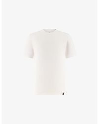 BOGGI - Crewneck Stretch Pima Cotton T-Shirt - Lyst