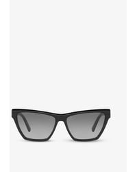 Saint Laurent - Sl M103 Rectangular Cat-eye Acetate Sunglasses - Lyst