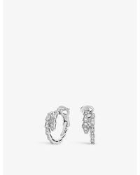 BVLGARI - Serpenti Viper 18Ct- And 0.75Ct Diamond Earrings - Lyst
