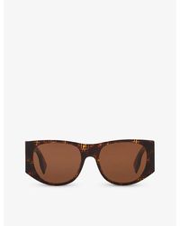 Fendi - Fe40109i Square-frame Acetate Sunglasses - Lyst