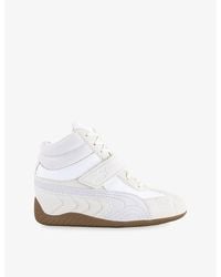 PUMA - Speedcat Suede Wedge Trainers - Lyst