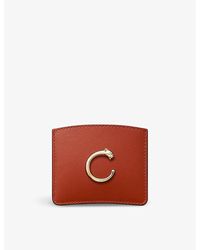 Cartier - Panthère De Simple Leather Card Holder - Lyst