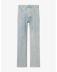 Rick Owens - Geth Wide-Leg Denim Jeans - Lyst