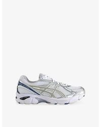 Asics - Gt 2160 Faux-Leather And Mesh Low-Top Trainers - Lyst
