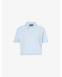 Polo Ralph Lauren - X Wimbledon Short-Sleeve Cotton-Jersey Polo Shirt - Lyst