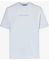 Daily Paper - Diverse Logo-embroidered Cotton-jersey T-shirt - Lyst