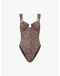 Away That Day - Cannes Balconette High-Leg Swimsuit - Lyst