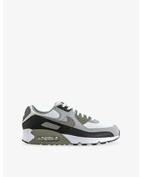 Nike - Air Max 90 Suede And Mesh Trainers - Lyst
