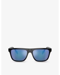 Burberry - Be4402u Square-frame Polyamide-bio Sunglasses - Lyst