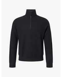 Veilance - Half-Zip Conic Knit Wool Jumper - Lyst