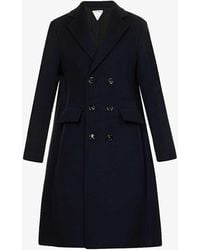 Bottega Veneta - Vy Double-breasted Wool And Cashmere-blend Coat - Lyst