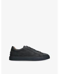 Tod's - Allacciata Cassetta Suede Low-Top Trainers - Lyst