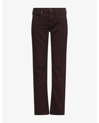 PAIGE - Lennox Slim-Fit Stretch-Denim Jeans - Lyst