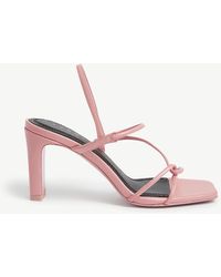 Sandro Faye Strappy Sandals - Pink