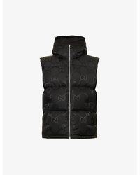 Dolce & Gabbana Monogram-jacquard quilted nylon gilet - Realry: A