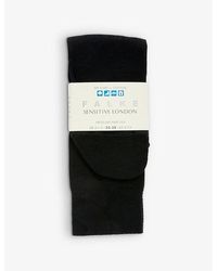 FALKE - Sensitive London Stretch-Cotton-Blend Socks - Lyst