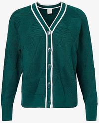 Varley - Dorset Relaxed-fit Cotton-knit Cardigan X - Lyst