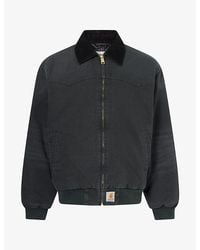 Carhartt - Og Santa Fe Cotton Jacket - Lyst