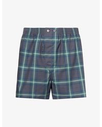 Derek Rose - Barker Classic-Fit Cotton Boxer Shorts - Lyst