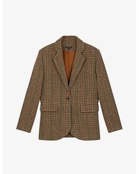 Soeur - Sevres Welt-pocket Oversized-fit Wool Jacket - Lyst