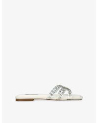 Steve Madden - Loretto 494 Faux-Leather Sandals - Lyst
