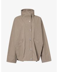 TOTEME - Summer Parachute Cotton-Blend Jacket - Lyst