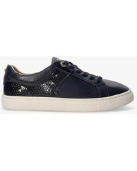 Dune - Elodic Faux-leather Low-top Trainers - Lyst